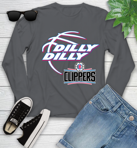 NBA Los Angeles Clippers Dilly Dilly Basketball Sports Youth Long Sleeve 8
