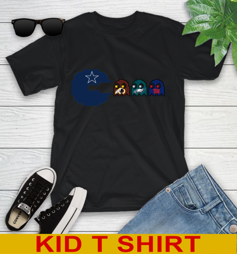 Dallas Cowboy NFL Football Pac Man Champion Youth T-Shirt 2
