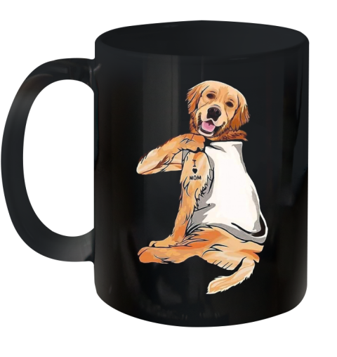 golden retriever mom mug