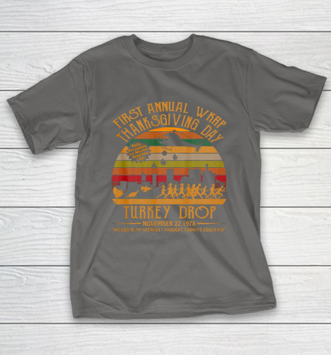 WKRP Thanksgiving Day Turkey Drop T-Shirt 8