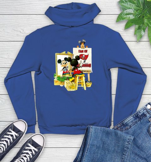 NFL Football Tampa Bay Buccaneers Mickey Drawing Shirt 131