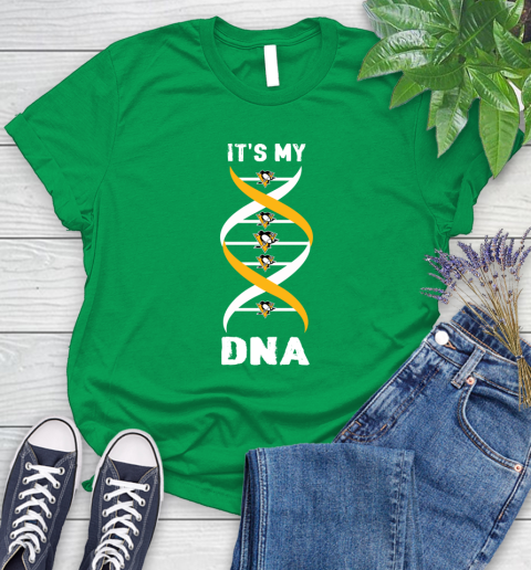Pittsburgh Penguins NHL Hockey It's My DNA Sports Women's T-Shirt 9