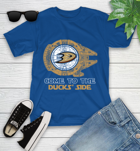 NHL Come To The Anaheim Ducks Wars Hockey Sports Youth T-Shirt 12