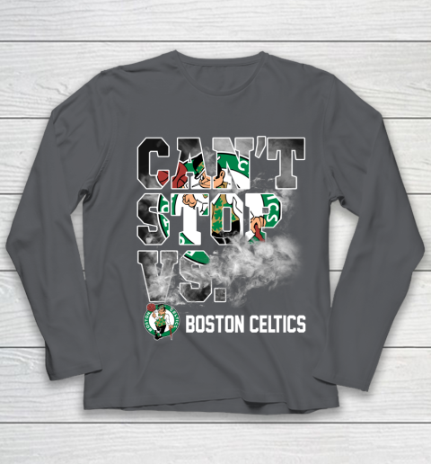 NBA Boston Celtics Basketball Can't Stop Vs Youth Long Sleeve 6