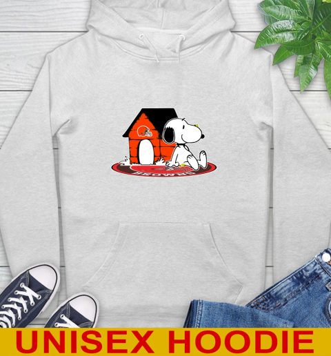 NFL Football Cleveland Browns Snoopy The Peanuts Movie Shirt Hoodie