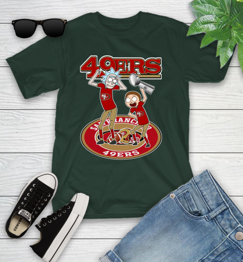 I Turned Myself Into A San Francisco Fan Morty, I'm 49ers Rick Shirts 105