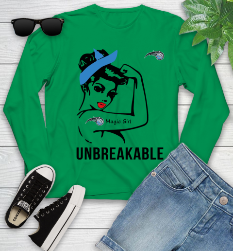 NBA Orlando Magic Girl Unbreakable Basketball Sports Youth Long Sleeve 4
