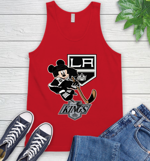 Los Angeles Kings Mickey Mouse Disney Hockey T Shirt Tank Top 6