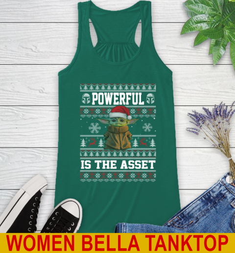 Powerful Is The Asset Baby Yoda Christmas Star Wars Shirts 41