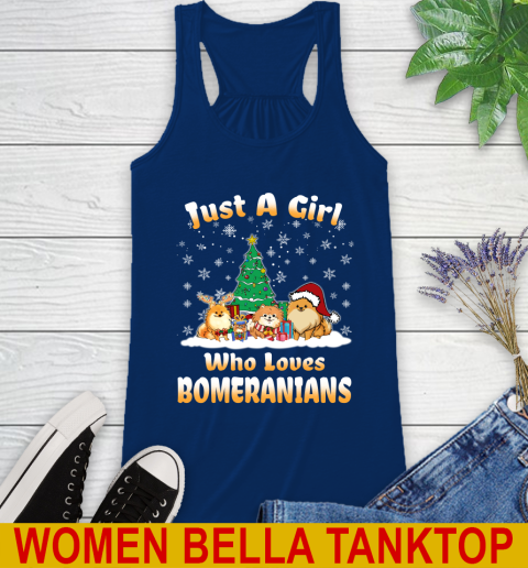 Christmas Just a girl who love pomeranians dog pet lover 43