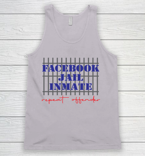Facebook Jail tshirt Inmate Repeat Offender  FB Jail Tank Top 2