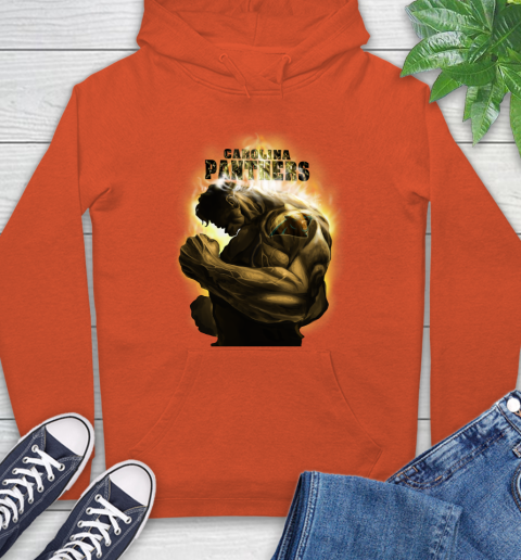 Carolina Panthers NFL Football Hulk Marvel Avengers Sports Hoodie 4