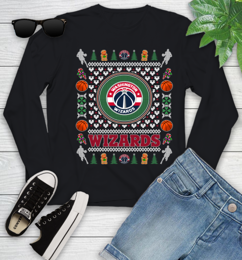 Washington Wizards Merry Christmas NBA Basketball Loyal Fan Ugly Shirt 124