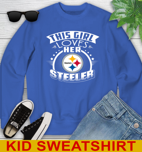 Pittsburgh Steelers NFL Football This Girl Loves Her Team 114
