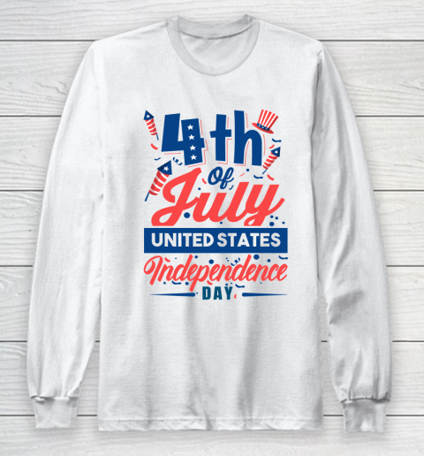 United States Independence Day 4th Of July Long Sleeve T-Shirt