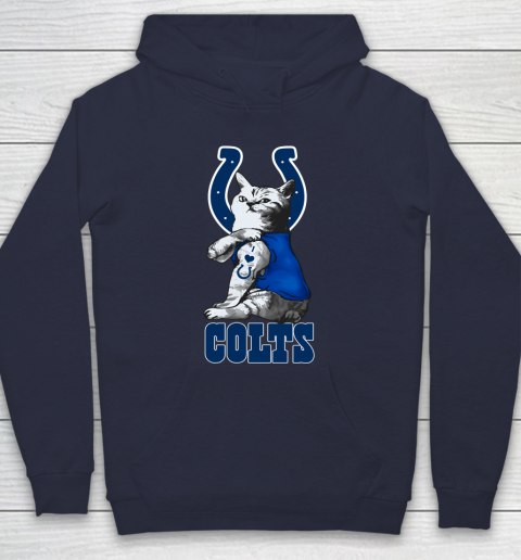 NFL Football My Cat Loves Indianapolis Colts Hoodie 2