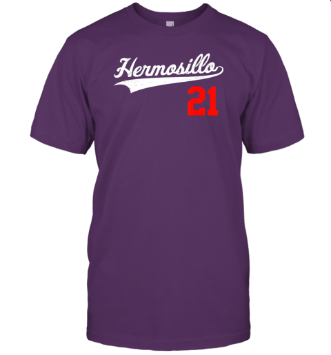 kbda hermosillo shirt in baseball style for mexican fans jersey t shirt 60 front team purple