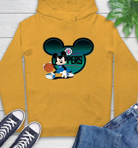 NBA LA Clippers Mickey Mouse Disney Basketball Hoodie 3