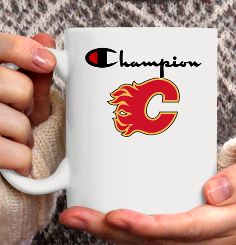 NHL Hockey Calgary Flames Champion Shirt Ceramic Mug 11oz