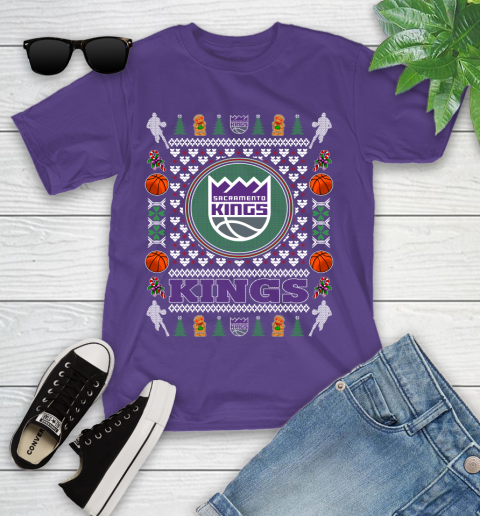 Sacramento Kings Merry Christmas NBA Basketball Loyal Fan Ugly Shirt 102