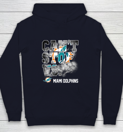 NFL Miami Dolphins Can't Stop Vs Youth Hoodie 2