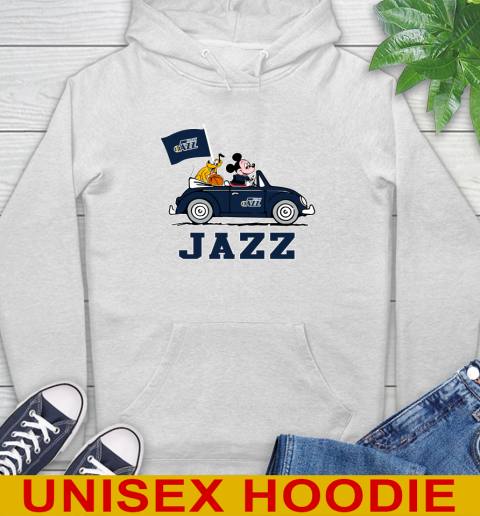NBA Basketball Utah Jazz Pluto Mickey Driving Disney Shirt Hoodie