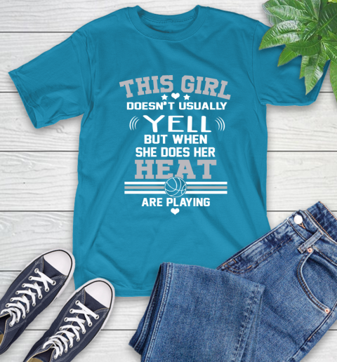 Miami Heat NBA Basketball I Yell When My Team Is Playing T-Shirt 9