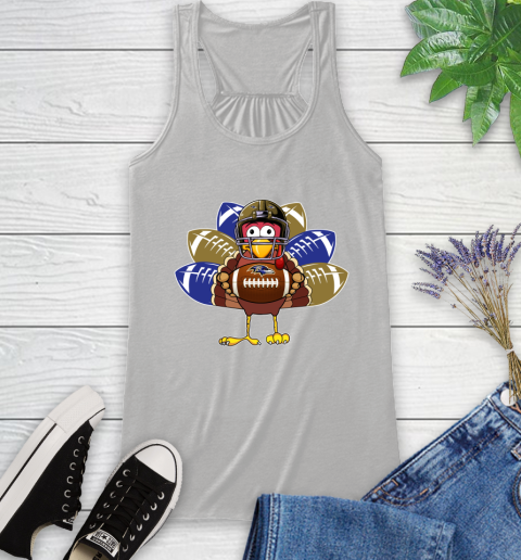 Baltimore Ravens Turkey Thanksgiving Day Racerback Tank