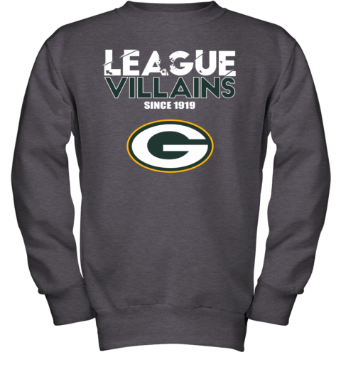 Youth Heathered Green Green Bay Packers Logo T-Shirt 