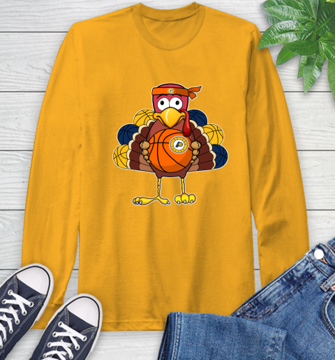 Indiana Pacers Turkey thanksgiving day Long Sleeve T-Shirt 3