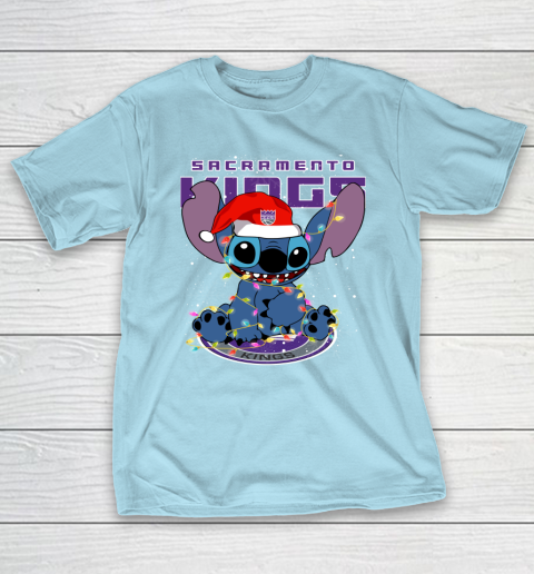 Sacramento Kings NBA noel stitch Basketball Christmas T-Shirt 10
