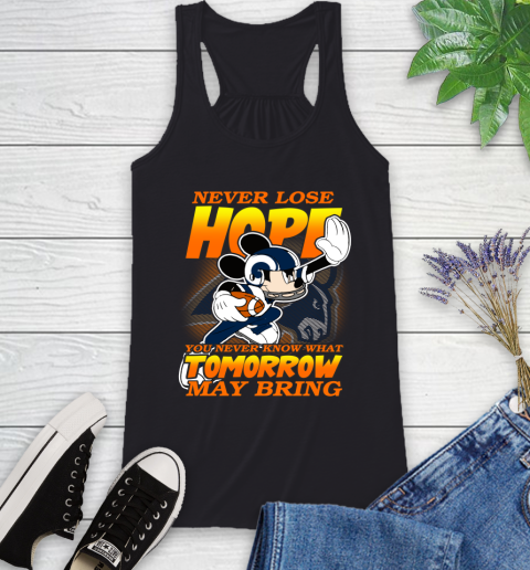Los Angeles Rams NFL Football Mickey Disney Never Lose Hope Racerback Tank