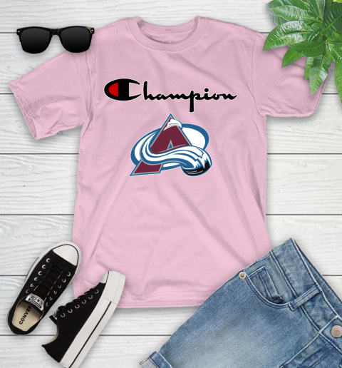 NHL Hockey Colorado Avalanche Champion Shirt Youth T-Shirt 7