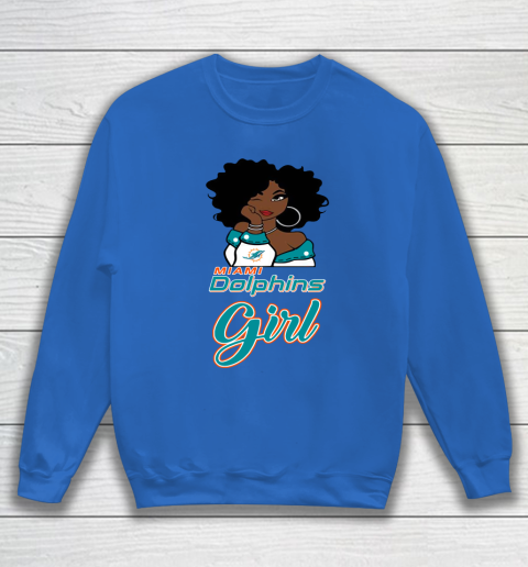 Miami Dolphins Girl NFL Sweatshirt 7