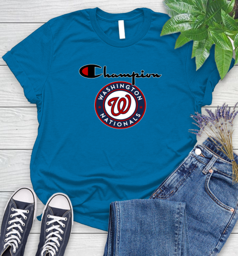 MLB Baseball Washington Nationals Champion Shirt Women's T-Shirt 5