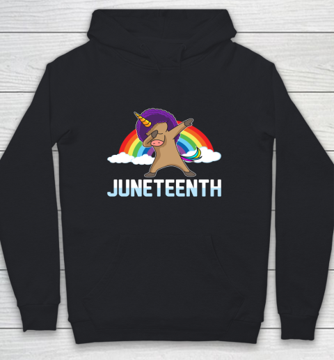 Juneteenth Afro Proud Black African American Flag Pride product Classic T Shirt Youth Hoodie