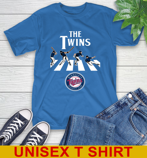MLB Baseball Minnesota Twins The Beatles Rock Band Shirt T-Shirt 11