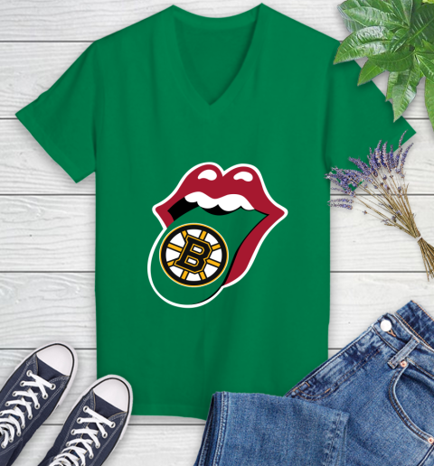 Boston Bruins NHL Hockey Lips I Root For My Team Adoring Fan 81