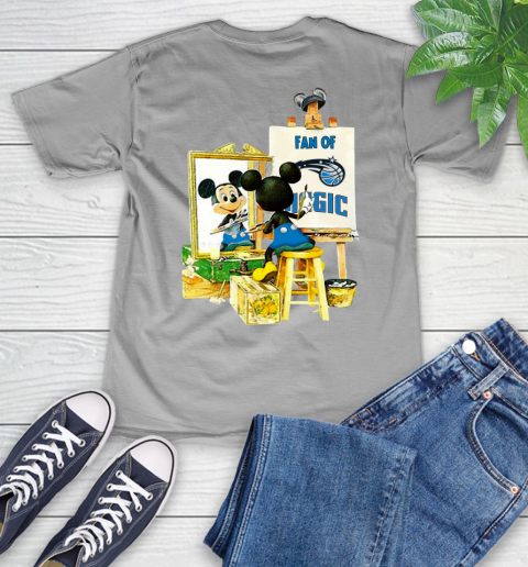 NBA Basketball Orlando Magic Mickey Drawing Shirt 48