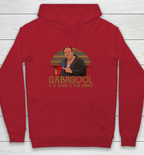 Gabagool  It's What's for Dinner Youth Hoodie 7