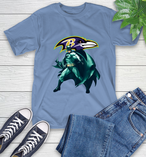 NFL Batman Football Sports Baltimore Ravens T-Shirt 11