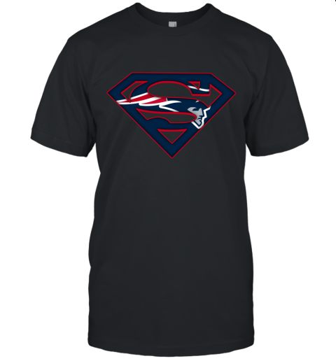 We Are Undefeatable The New England Patriots x Superman NFL Unisex Jersey Tee