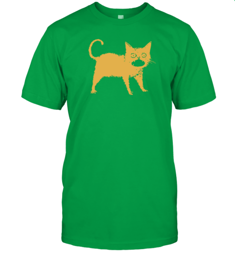 5bvi horrible japanese cat premium classic t shirt 2 front irish green
