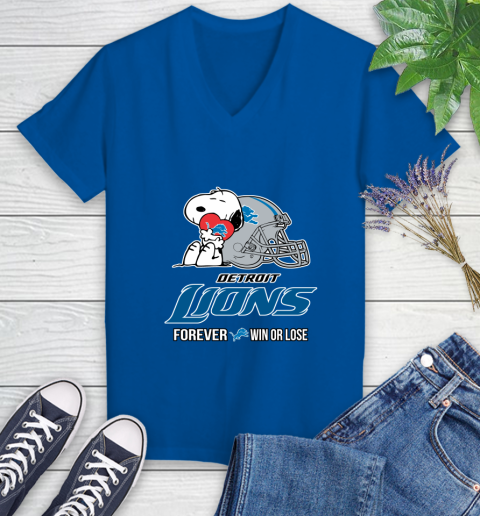 NFL The Peanuts Movie Snoopy Forever Win Or Lose Football Detroit Lions 86