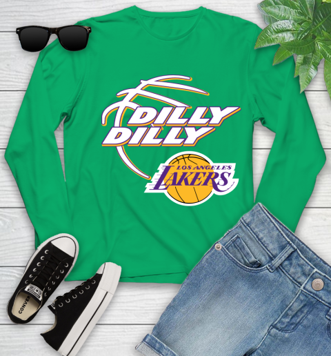 NBA Los Angeles Lakers Dilly Dilly Basketball Sports Youth Long Sleeve 6
