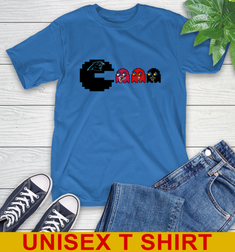 Carolina Panthers NFL Football Pac Man Champion T-Shirt 9
