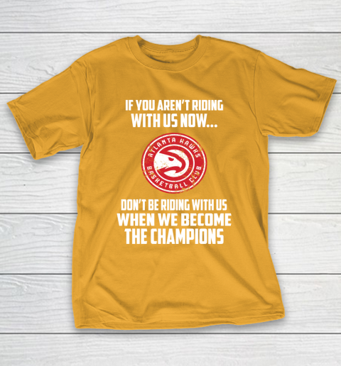 NBA Atlanta Hawks Basketball We Become The Champions T-Shirt 2