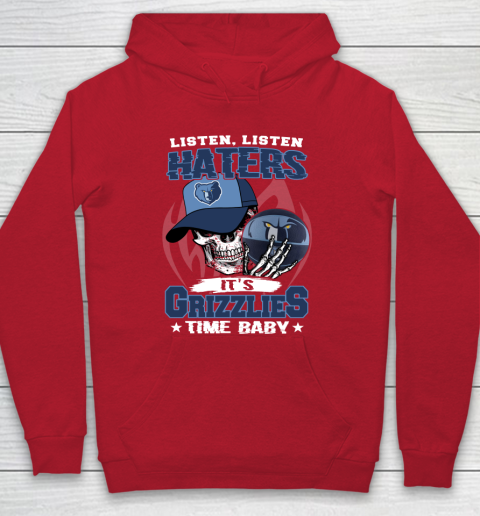 Listen Haters It is GRIZZLIES Time Baby NBA Hoodie 7