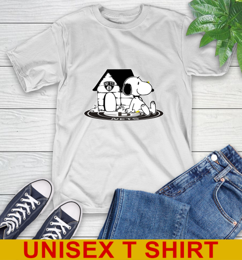 NBA Basketball Brooklyn Nets Snoopy The Peanuts Movie Shirt T-Shirt