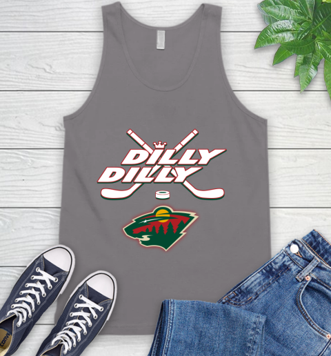 NHL Minnesota Wild Dilly Dilly Hockey Sports Tank Top 7